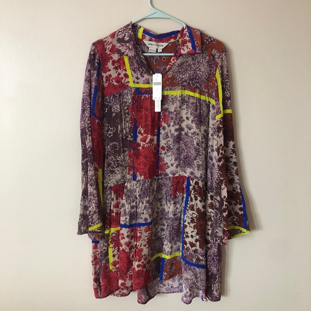 Anthropologie Arabella Patchwork Tunic - Picture 4 of 8